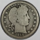 1915-S United States "Barber Quarter" -  Good/About Good (G/AG) KM#114 - 6882