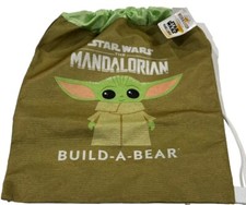 Build a Bear Star Wars The Mandalorian Baby Yoda Backpack Bear Carrier - NWTS