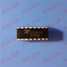 10PCS Monolithic Function Generator IC EXAR DIP-16 XR2206CP 2206CP