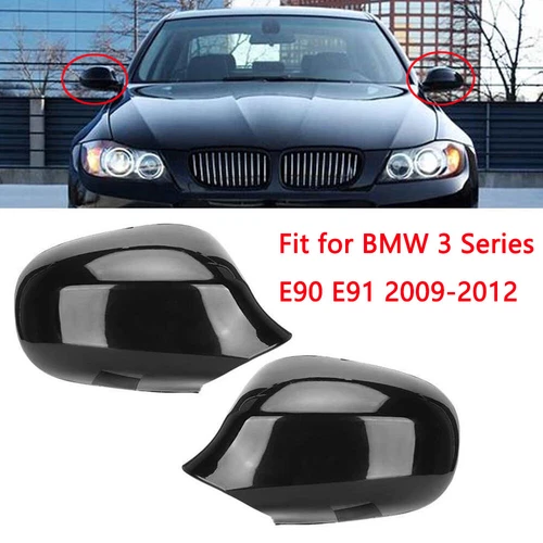 51167205291 51167205292 Car Rearview Mirror Covers Side Mirror Housing For BMW