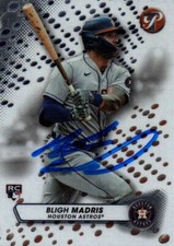 Bligh Madris Houston Astros 2023 Topps Pristine Autographed Signed Rookie Card