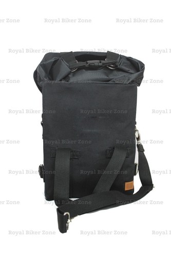 "Bolsas de sartén y marco de montaje" Royal Enfield Old Classic 350/500 negras militares - Imagen 5 de 17