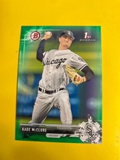 63530  2017 Bowman Draft Green #BD173 Kade McClure WHITE SOX #61/99