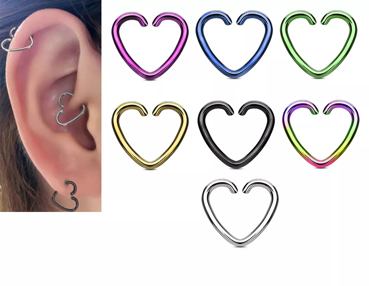 Heart 2024 daith ring