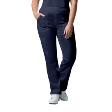 Landau Proflex Women's Cargo Scrub Pants X-Small NEW Navy Blue