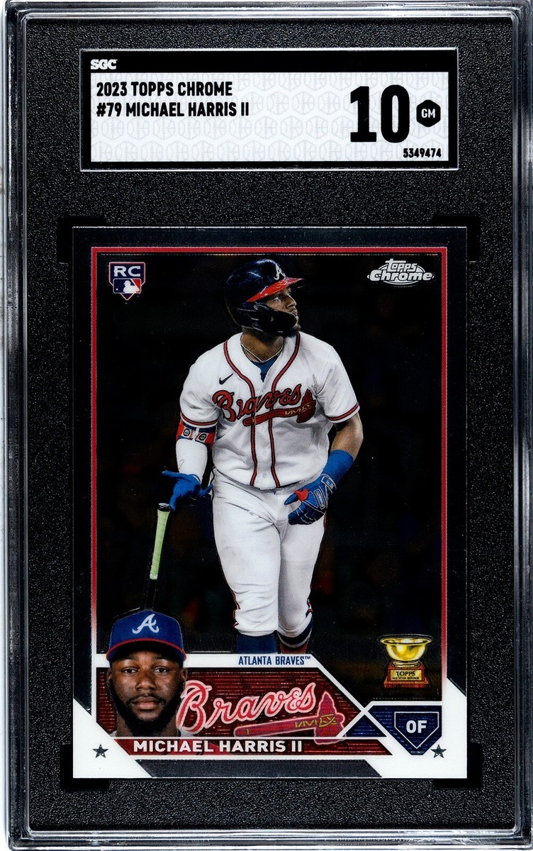2023 topps chrome MICHAEL HARRIS Ⅱ 2023 Topps Chrome - Prism Refractor #79 Michael Harris II