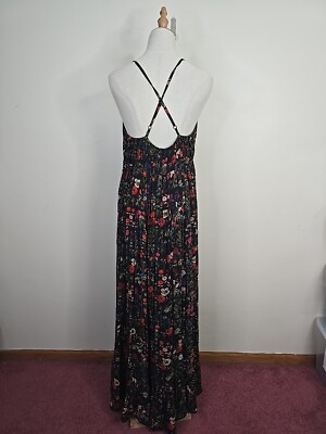 massima pleated maxi dress Massimo Dutti Pleated Maxi Dress - Multicolor