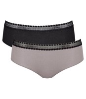 2 X Sloggi Go Ribbed Hipster C2P DamenhöSchen