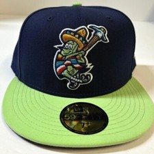Wilmington Blue Rocks MILB NE 2024 Copa De La Diversion Fitted Hat ~Navy