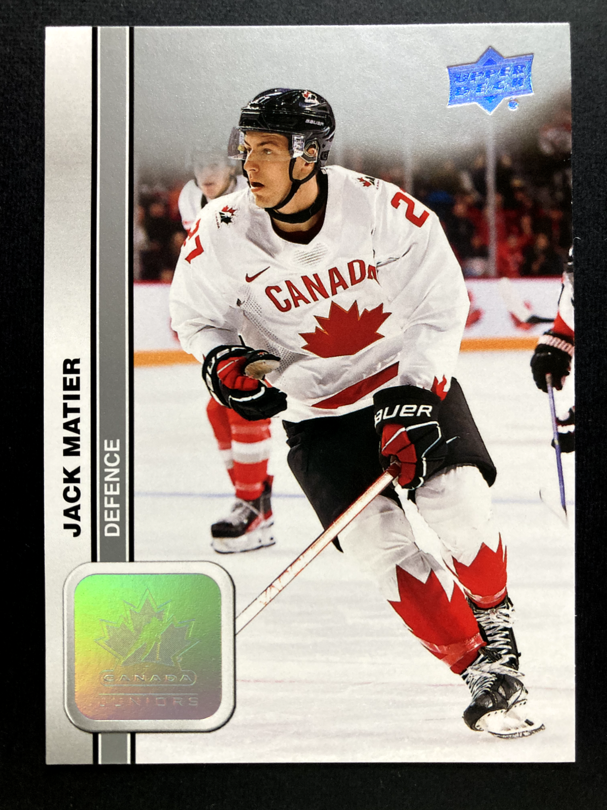 2023 Upper Deck # 12 Jack Matier Team Canada Juniors World Championship