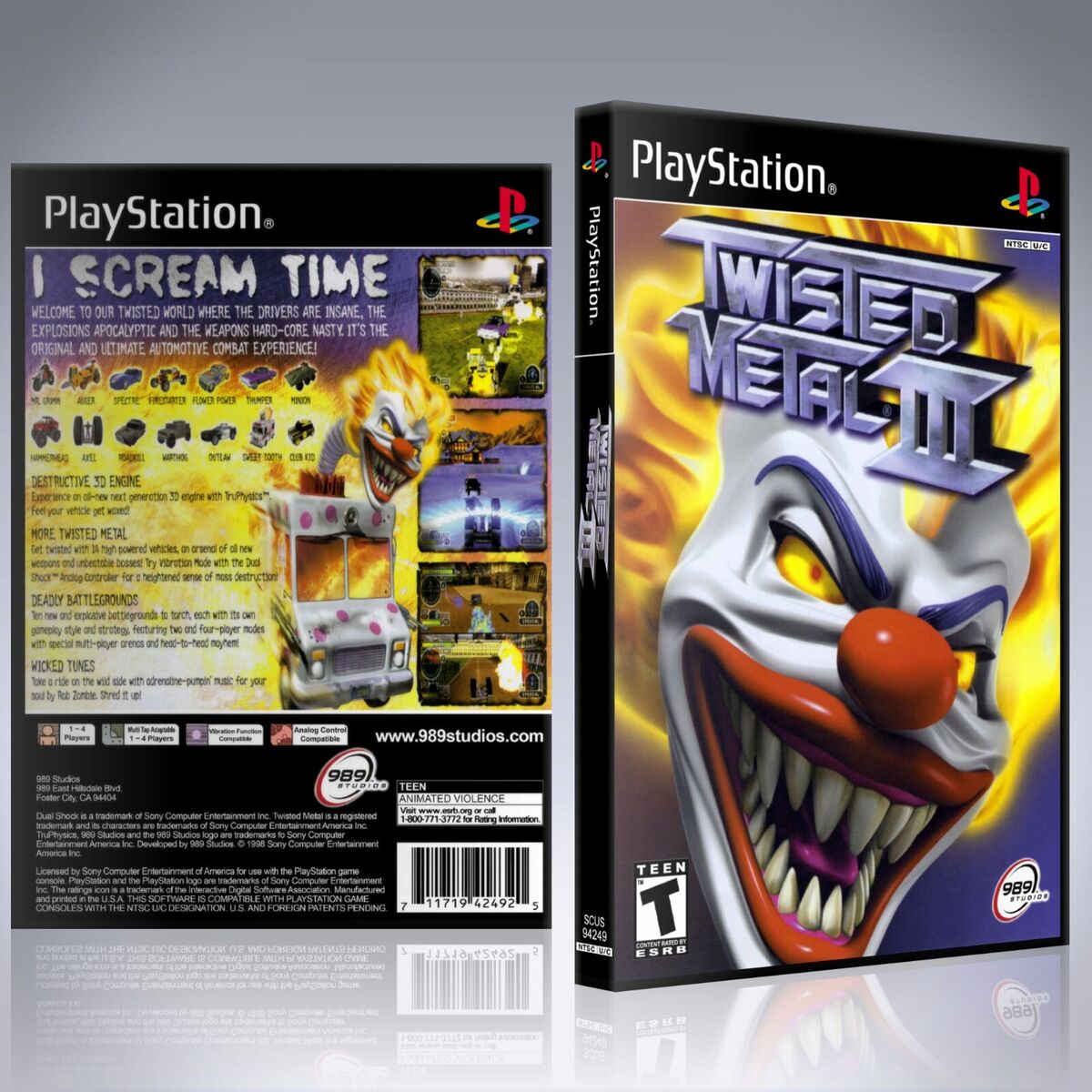 Twisted Metal (Windows) Game Download