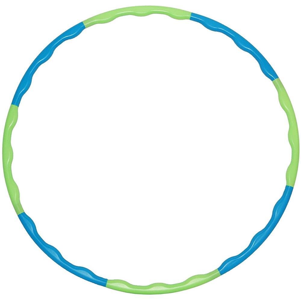 Лучшее спортивное обручальное кольцо Fitnessreifen 80 см 8-teilig steckbar blau grün