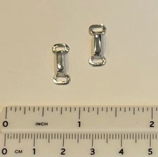 M. SEPIOL Traditional 1:9 Model Scale Draft or Mule Harness BACKSTRAP TERRETS