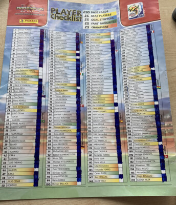 Panini South Africa World Cup 2010 Adrenalyn xl (CAMEROON) **Karten auswählen**