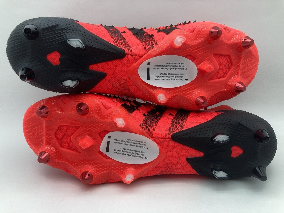 Adidas Predator Freak.1 SG Demonscale Solar Red FY6269 Mens 9 New