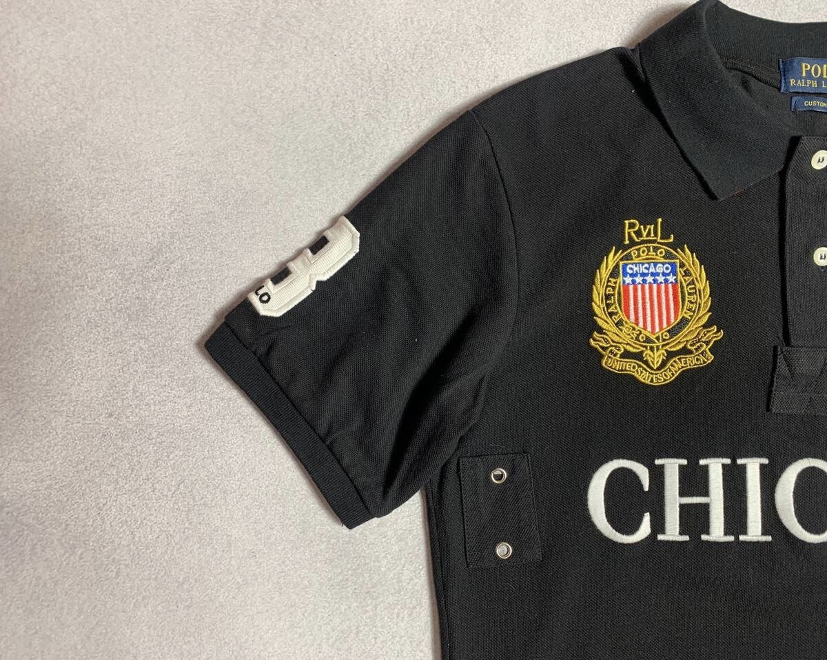 Polo Ralph Lauren Polo T-Shirt Chicago USA #3 Big Pony