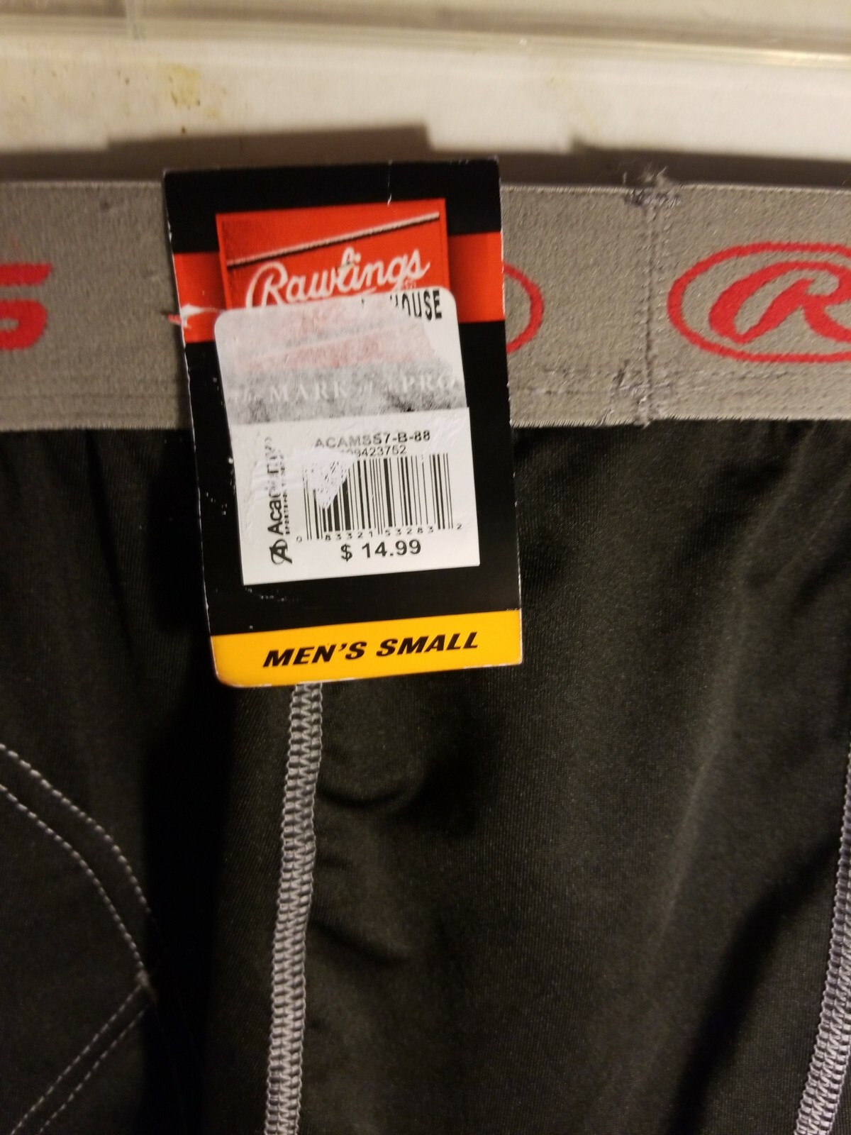 Rawlings Baseball Shorts Sliding Pants MENS SMALL BLACK eBay