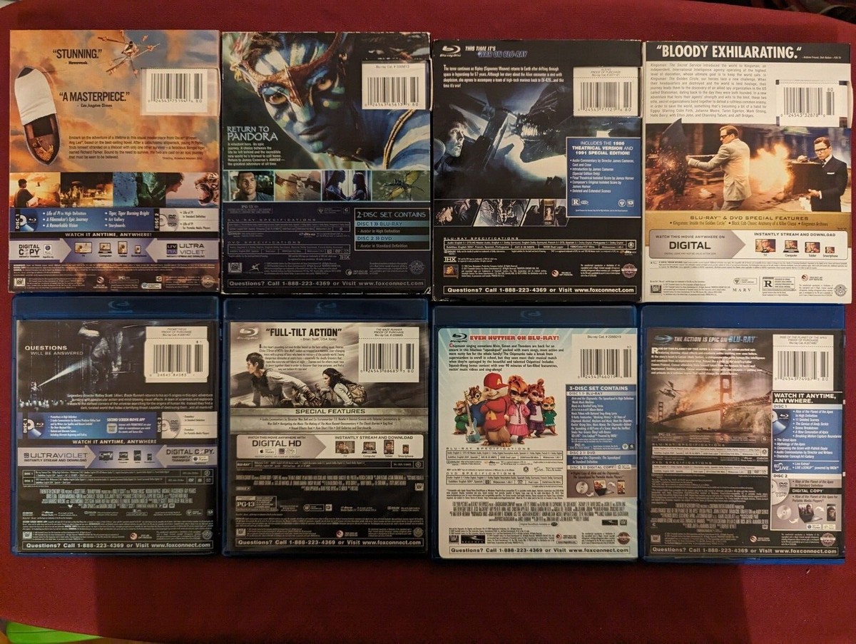 Various 20th Century Fox Movies (DVD OR Blu Ray) | eBay