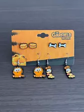 The Garfield Movie Baby Garfield & Odie Earrings Set