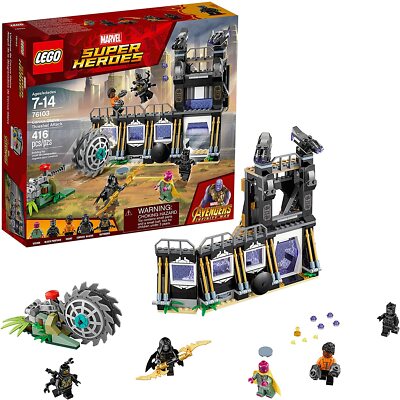 Lego Marvel Super Heroes Corvus Glaive Thresher Attack (76103) | eBay