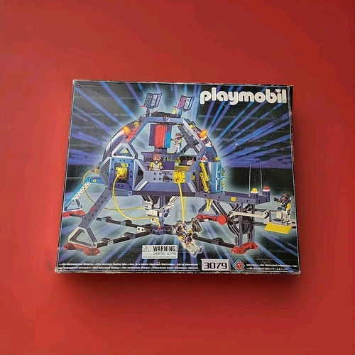 Playmobil Space Station Space Commander Base 3079 1999 Vintage Used