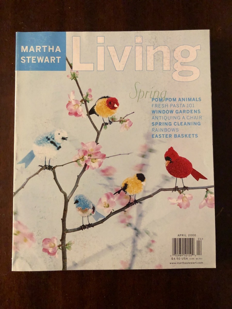 April 2000 Issue #78 of MARTHA STEWART LIVING Magazine | eBay