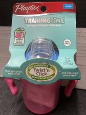 Playtex Training Time Spill Proof Soft Spout Training Cup 6 oz Brand New