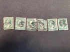US Stamps Collection Scott # 213 -Lot of 6 Used- Fancy Cancels- FREE SHIPPING