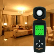 LCD UV Meter Radiometer Handheld Illuminometer for Led Garden Grow Lights Aquar