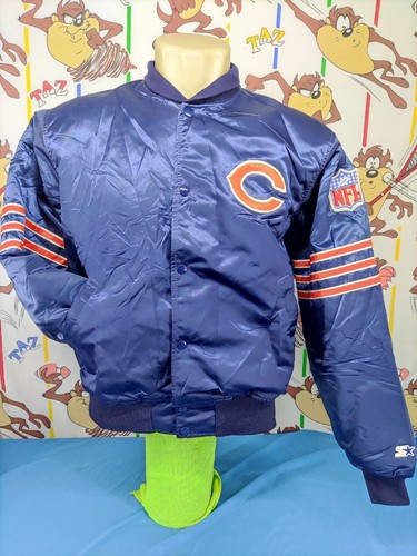 Starter Satin Jacket Chicago Cubs,Size 