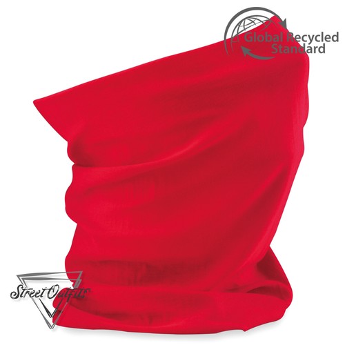 Face Mask Snood Neck Tube Warmer Scarf Beechfield Morf Bandana Balaclava Cover - Picture 46 of 135