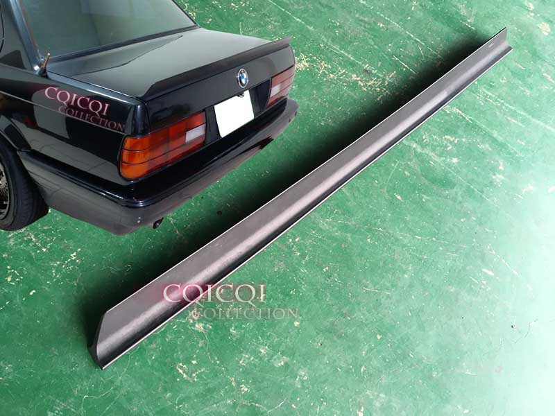 1982-1994 BMW E30 3-Series Sedan Matte Black RB type Trunk Spoiler