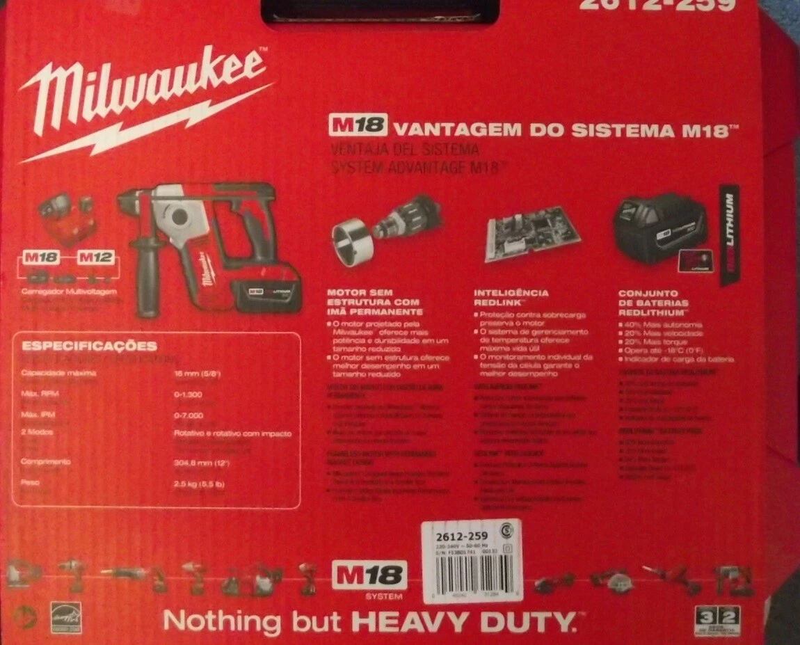 Milwaukee 2612 259 M18 Cordless 5 8