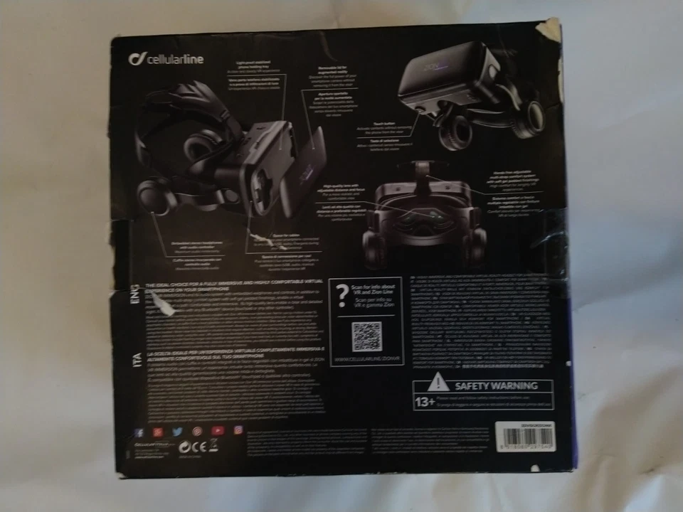 visore 3d per cellulare marca cellular line nuovo - Immagine 2 di 4