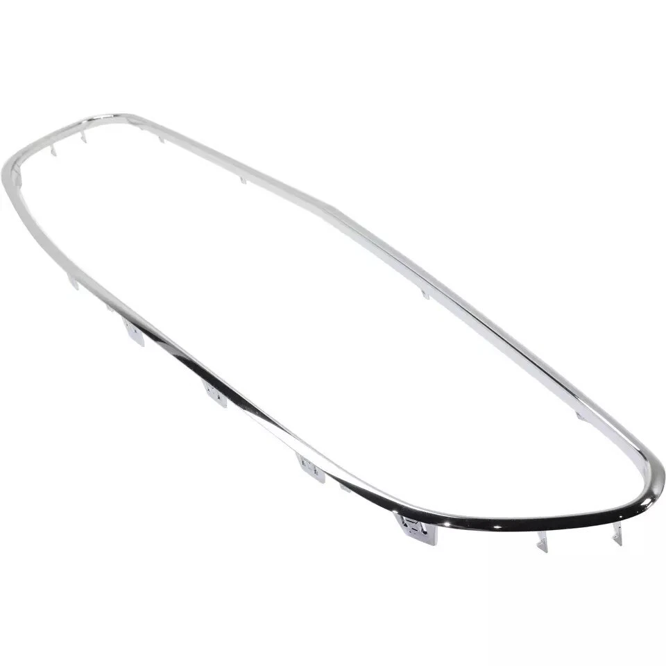 New Front Grille Trim Molding Chrome Fits 2014-2016 Mercedes Benz E250 E350 E400 Foto 3 de 4