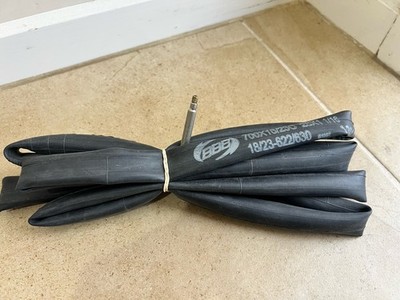 BBB Tyre Tube 700x18/23 Road Bike Inner Tube Black 38mm Presta Valve