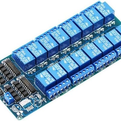 16 Channel 5V Relay Module Optocoupler Low Level Trigger Expansion Board