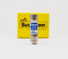 10PCS NEW BUSSMANN EDISON EDCC2  FUSE 2 AMP  SLOW BLOW TIME DELAY FUSE