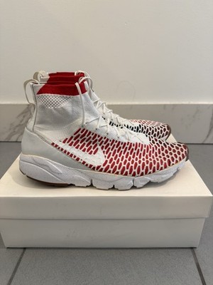 Nike Air Footscape Magista SP White Red Black Men s Size 11