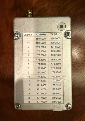 Maxon SD-171EX Data Telemetry Radio VHF 142-174MHz W/DB-9 Pin Male