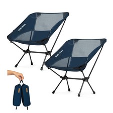 CAMEL CROWN Portable Camping Chair Lightweight Compact Folding Chair Mesh for Ou