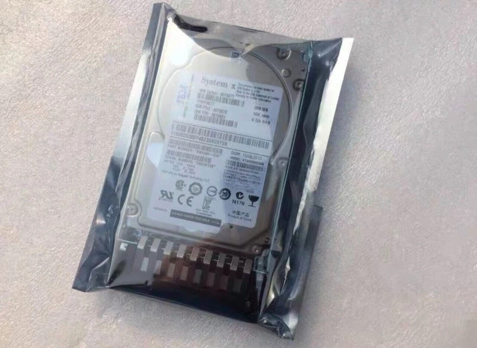 IBM 300GB SYSTEM FRU 90Y8878 90Y8881 90Y8877 10K 2.5" SAS 6Gb HDD HARD DRIVE New - Image 4 of 4