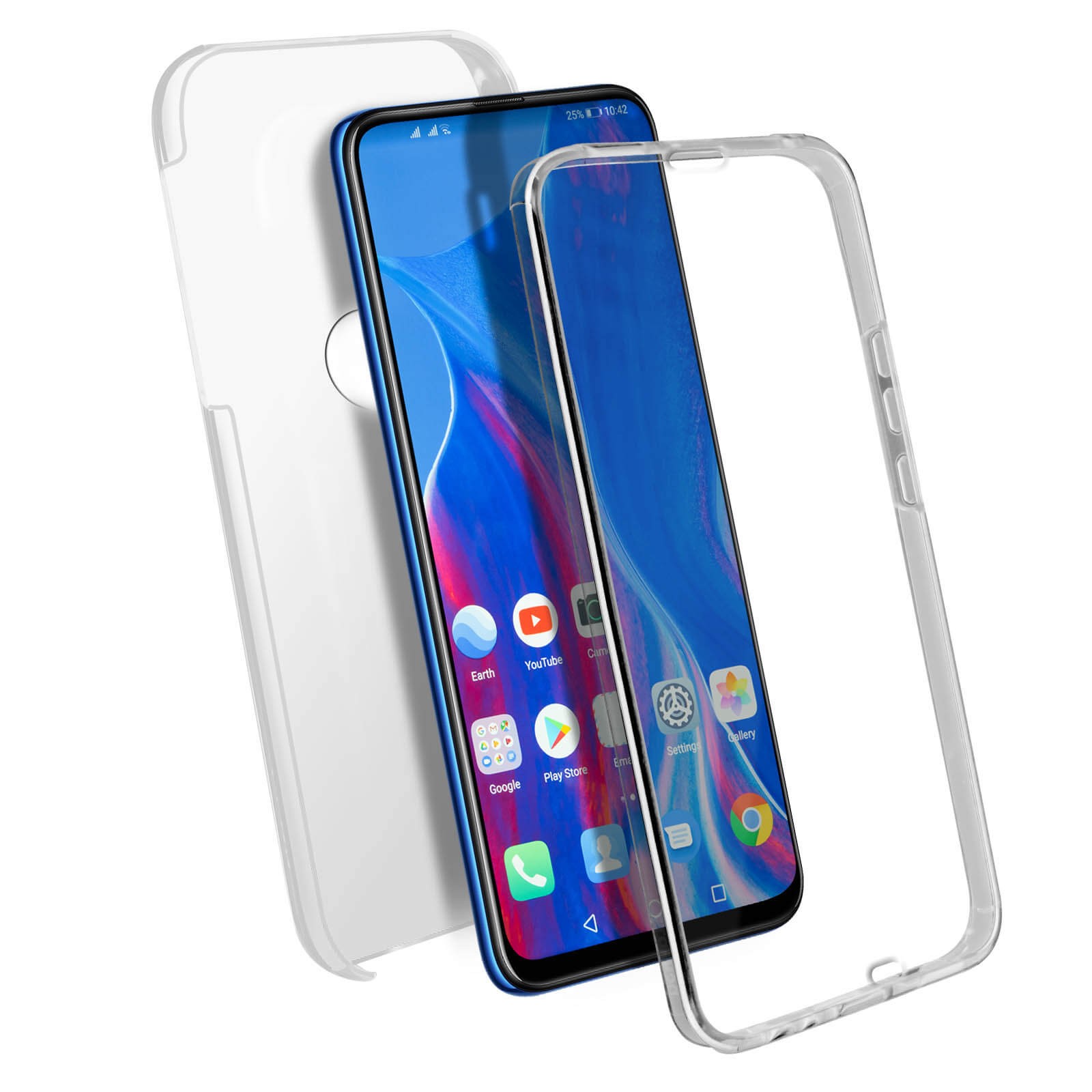 Coque Honor 9X protection 360 rigide transparente quotidien