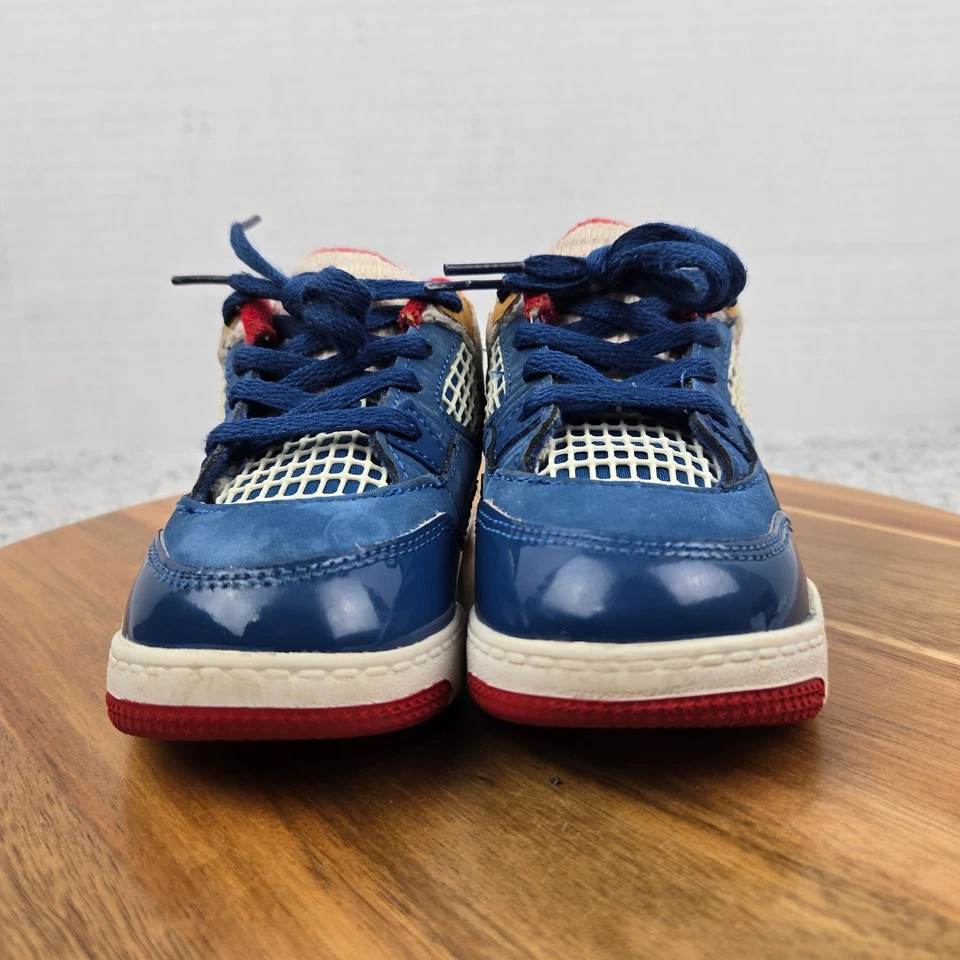 Jordan 4 Retro Messy Room TD Zapatilla Deportiva Informal Diaria Niños 8c DR6951-400 Foto 4 de 4