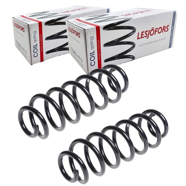 2X LesjÖFors Fahrwerksfedern Hinten Passend FÜR Audi A3 VW Passat Links+Rechts-image
