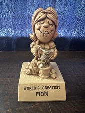 VINTAGE 1970 PAULA W-135 FIGURINE WORLD’S GREATEST MOM GIFT USA MADE