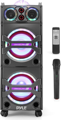 Pyle Partybox, Bluetooth Lautsprecher Groß, 2000W Musikbox Bluetooth, Boombox Mi