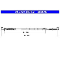 Handbremsseil Hinten Rechts FüR Fiat Punto 188 199 0.9 1.2 09 Bis 26 ATE Teil