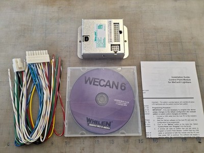 NEW Whelen WCCP Control Point For Light Bars - Controller WeCan - 01-046E868-00