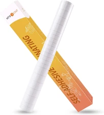 HTVRONT Clear Self-Adhesive Laminating Vinyl Roll-12"X15Ft Non Thermal Laminatin